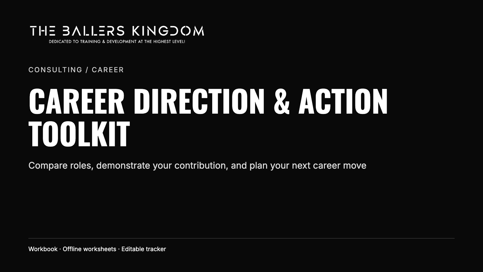 Career Direction & Action Toolkit cover