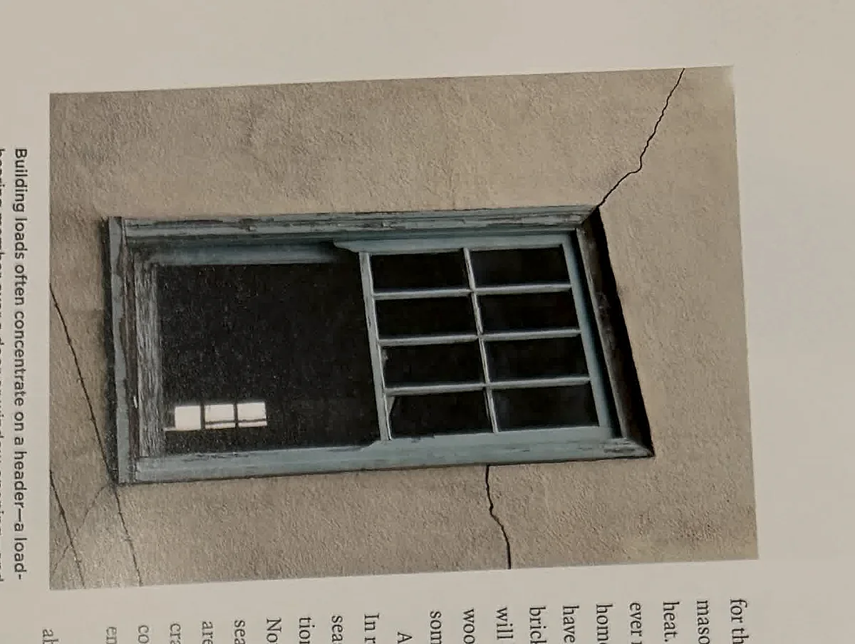 A cropped textbook photo of an exterior window and surrounding wall area.